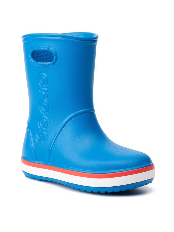 Crocs Kalosze Crocs Crocband Rain Boot K 205827 Niebieski