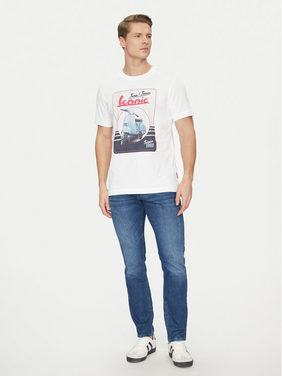 JOOP! Jeans JOOP! Jeans T-shirt 30045503 Bianco Modern Fit