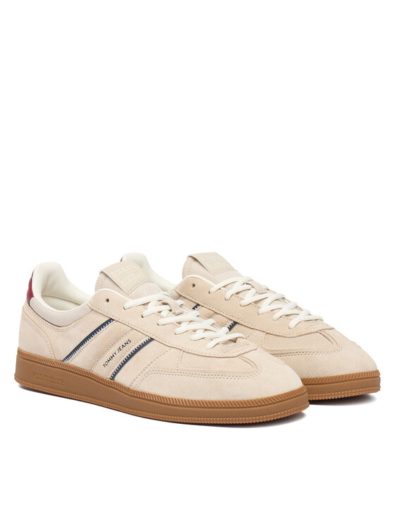 Tommy Jeans Laisvalaikio batai Tommy Jeans The Greenwich Edge Suede EM0EM01662 Écru