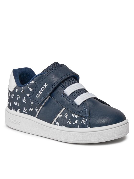 Geox Sneakersy Geox B Eclyper Boy B455LA 00454 C4211 Tmavomodrá