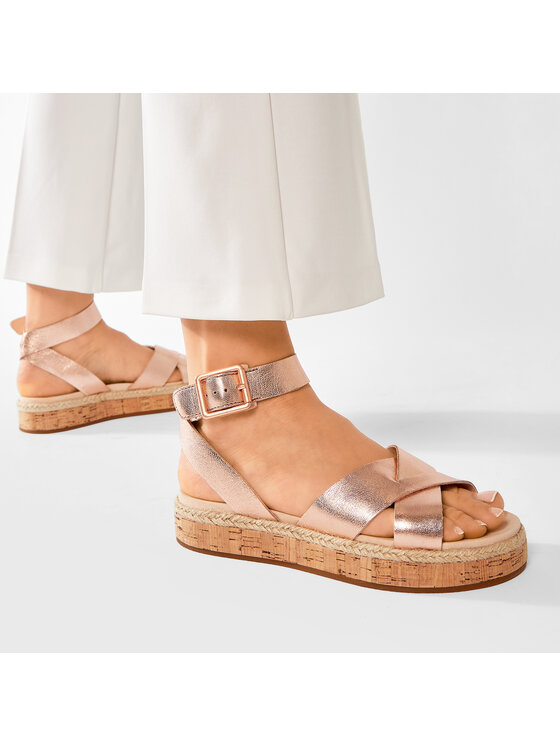 Clarks Еспадрильї Clarks Botanic Poppy 261475224 Рожевий