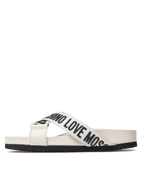 LOVE MOSCHINO Шльопанці LOVE MOSCHINO JA28263G0IIX110A Écru