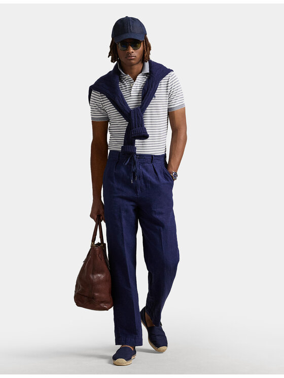 Polo Ralph Lauren Polo Ralph Lauren Polo 710974596001 Plava Custom Slim Fit