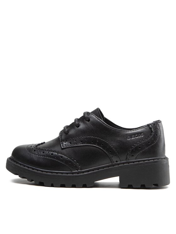 Geox zapatos Oxford Geox J Casey G. N J6420N 00085 C9999 M Negro
