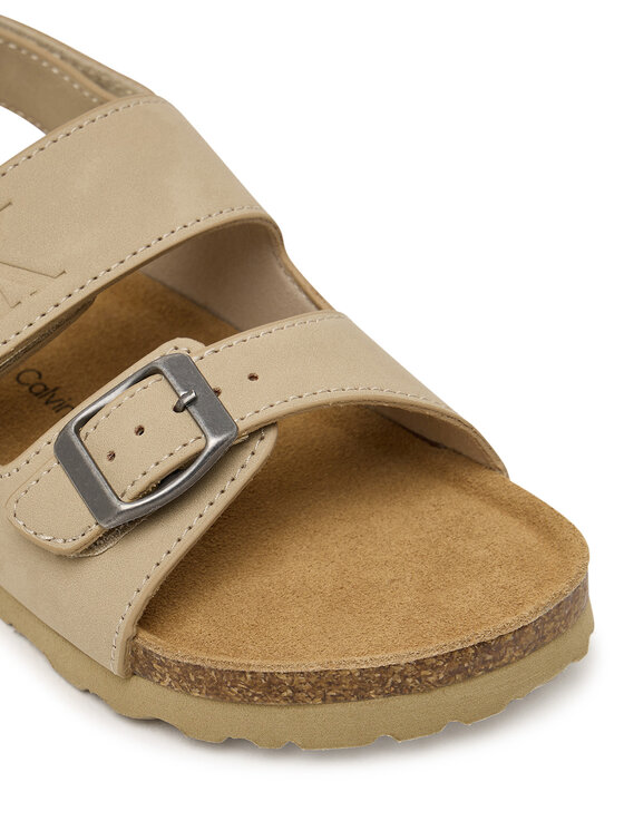 Calvin Klein Sandali Calvin Klein Velcro V3X2-83328-0315 D Bež