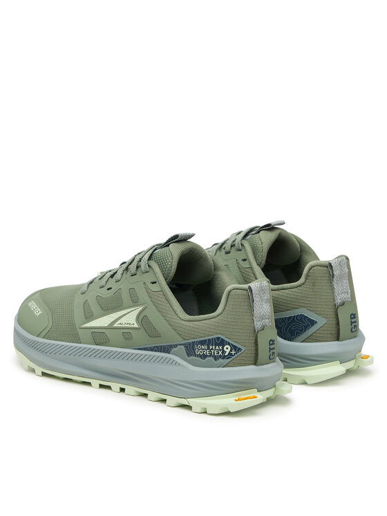 Altra Buty do biegania Altra Lone Peak 9+ GTX GORE-TEX AL0A85SN Zielony