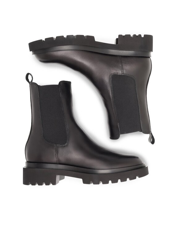 GINO ROSSI Jātnieku stila puszābaki Gino Rossi SUSAN-26034PE Melns