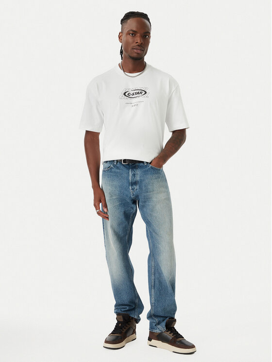 G-Star Raw G-Star Raw Camiseta Hyper D29377-E385 Blanco Relaxed Fit