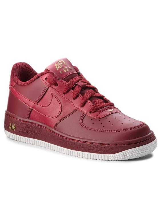 Nike Sneakersy Nike Air Force 1 (GS) 314192 613 Bordová