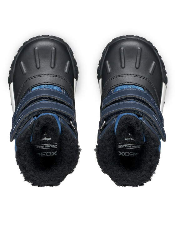 Geox Stivali da neve Geox B Trekkyup Boy B Abx B566LI 054FU C4585 S Nero