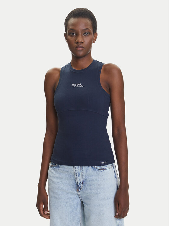 Pepe Jeans Pepe Jeans Top Red Bull Racing Logo RL500011 Azul marino Slim Fit