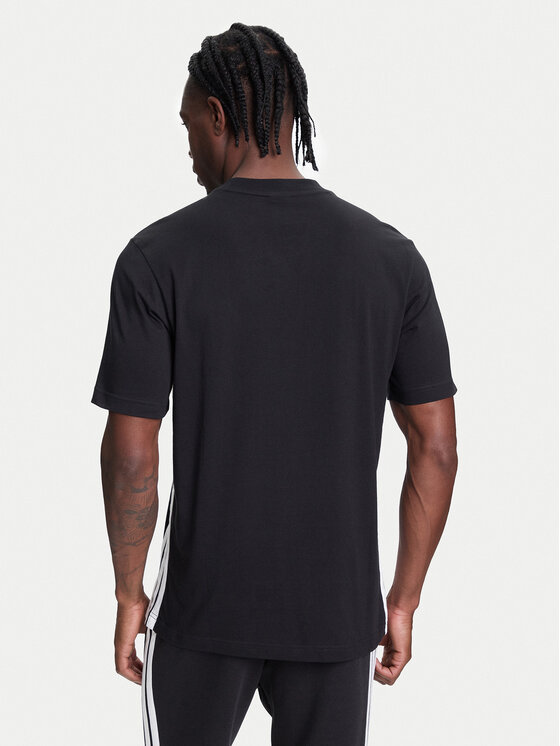 adidas adidas T-shirt Essentials 3-Stripes JD1906 Nero Regular Fit