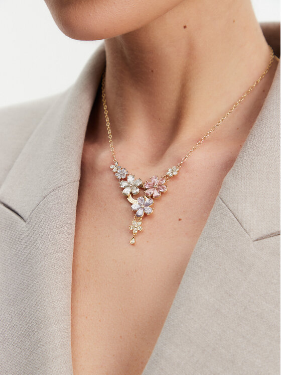 Guess Kaklo papuošalas Guess JUBN05 100JW Auksinė