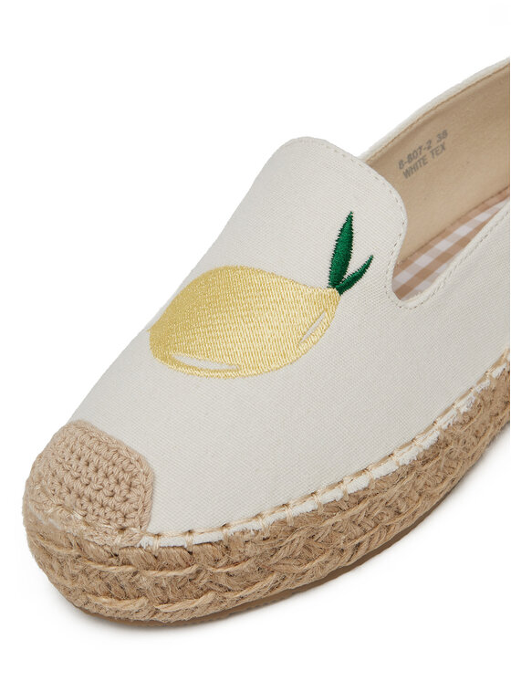 DeeZee Espadrilky DeeZee 8-807-2 Biela