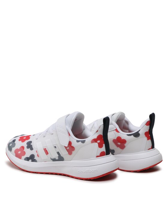 adidas Zapatillas adidas Fortarun 2.0 Cloudfoam Sport Running Elastic Lace Top Strap Shoes GZ9754 Blanco