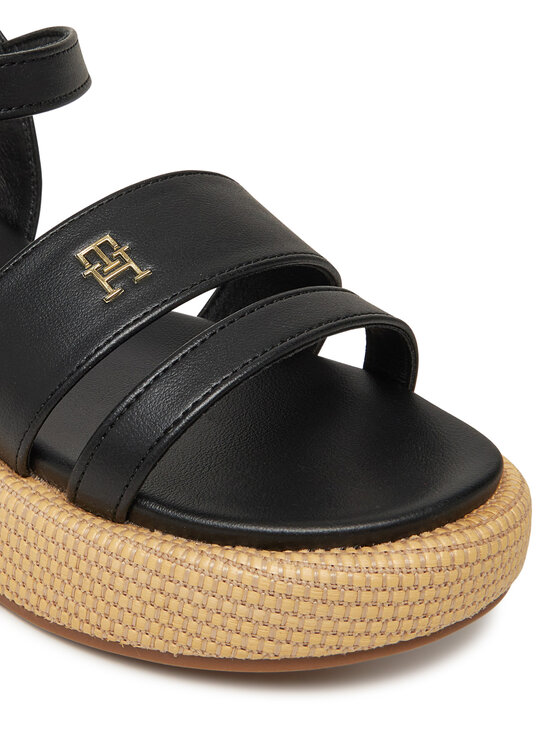 Tommy Hilfiger Espadrilky Tommy Hilfiger T3A2-33793-0326 S Čierna