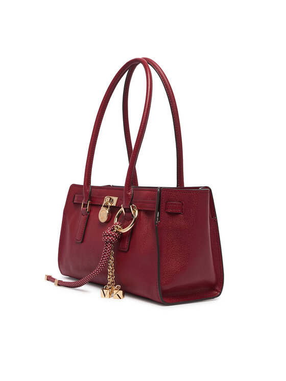MICHAEL Michael Kors Torebka MICHAEL Michael Kors Hamilton 30F5GNXT0L Czerwony