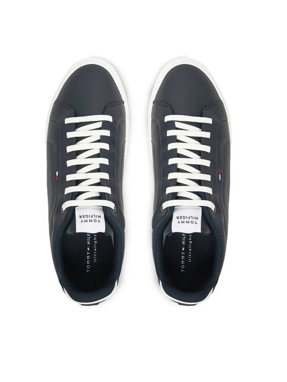 Tommy Hilfiger Snīkeri Tommy Hilfiger Icon Court Light Ess FM0FM05678 Tumši zils