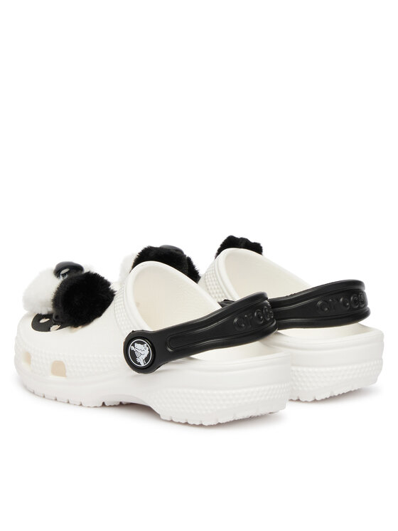 Crocs Nazouváky Crocs Classic IAM Panda Clog T 213838 Bílá