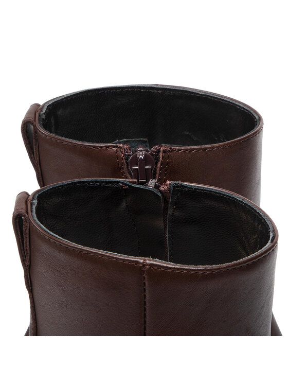 PINKO Μποτάκια PINKO Coriandolo Tronchetto AI 22-23 BLKS1 1H213C A072 Καφέ