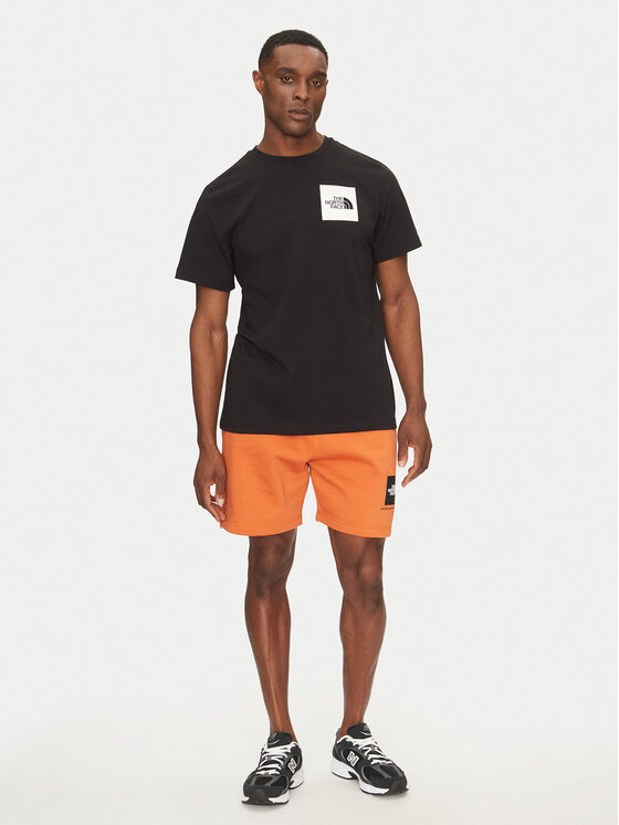The North Face The North Face Póló Fine NF0A8A6M Fekete Regular Fit