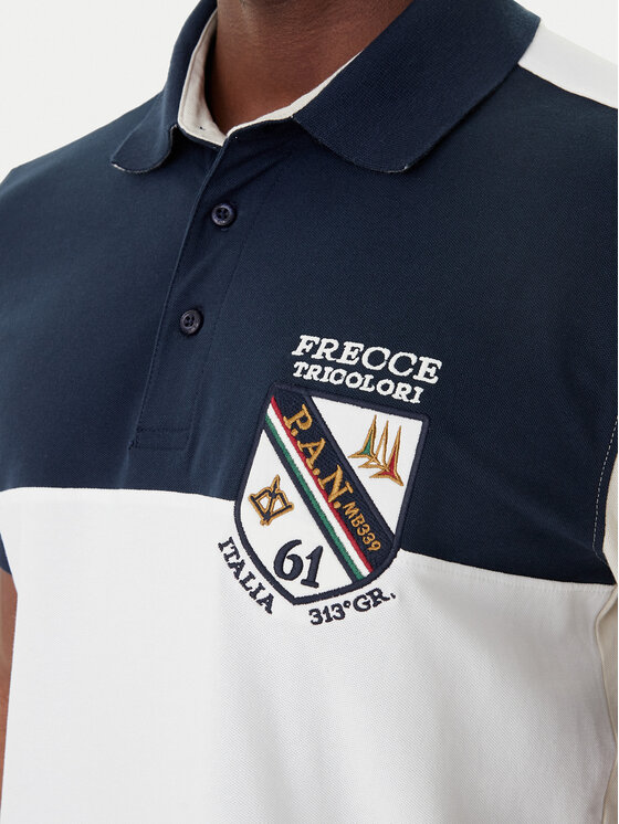 Aeronautica Militare Aeronautica Militare Polo 261PO1915UP00191 Blanco Regular Fit