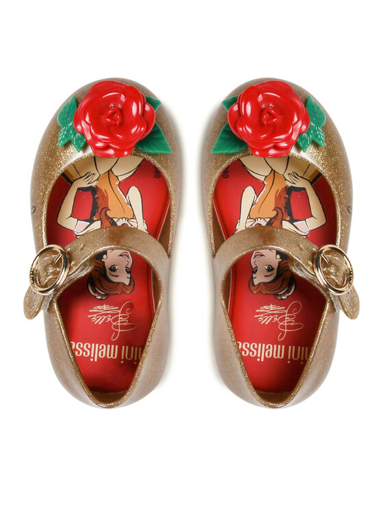 Melissa Балетки Melissa Mini Melissa Sweet Love+Disney 33447 Золотий