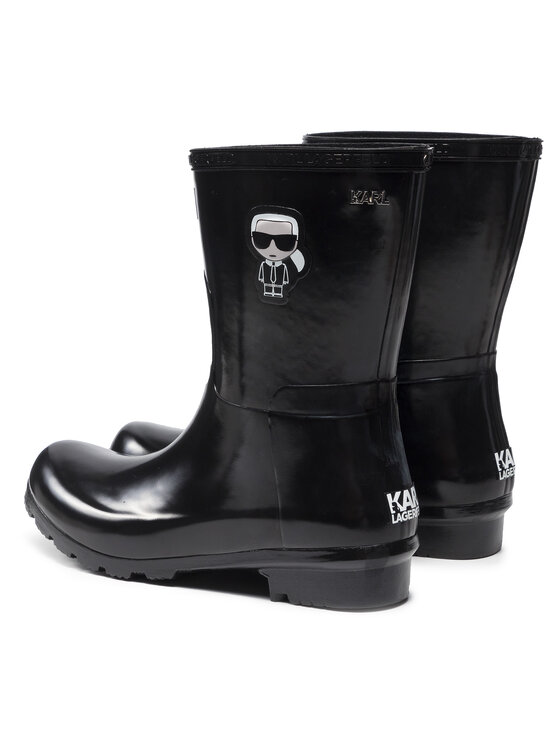 KARL LAGERFELD Botas de agua KARL LAGERFELD KL47073 Negro