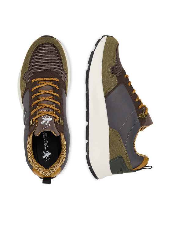 Beverly Hills Polo Club Sneakersy Beverly Hills Polo Club CEO-V5-DARIO Khaki