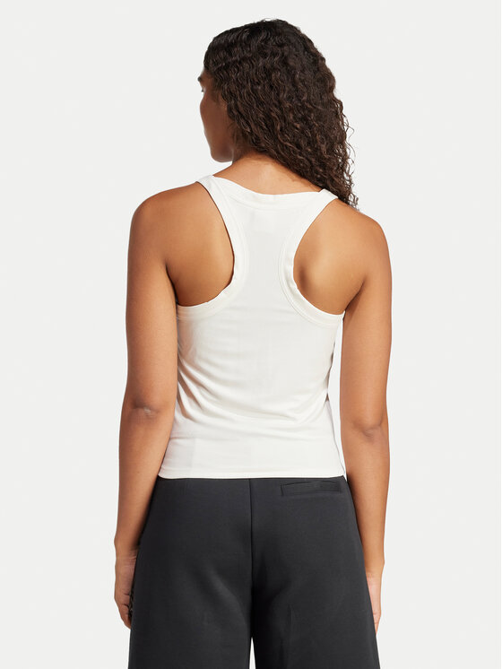adidas adidas Топ Premium Essentials JD4768 Білий Slim Fit