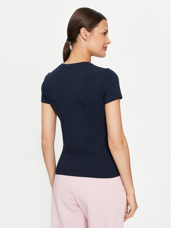 Guess Jeans Guess Jeans Футболка W4YI01 J1314 Cиній Slim Fit