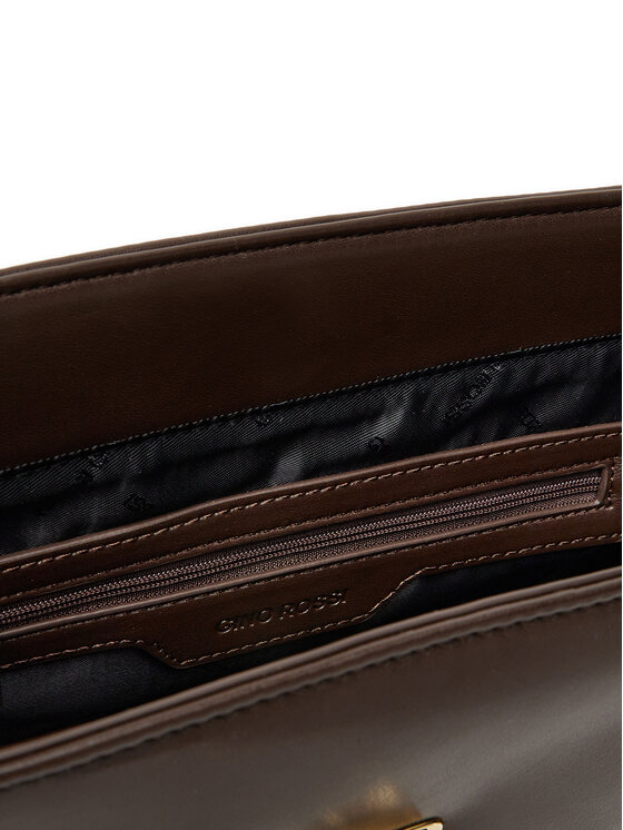 GINO ROSSI Torebka GINO ROSSI CEO-ATALIA-DA8144 Brązowy ciemny