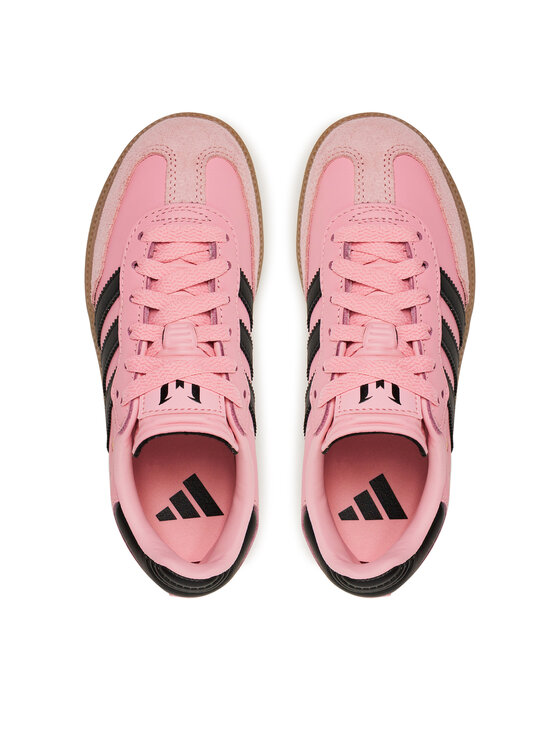 Buty do piłki nożnej adidas Samba Messi Indoor JR0424 Różowy | Eobuwie ...