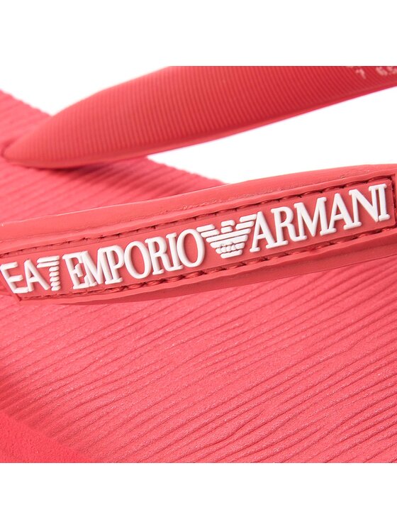 EA7 Emporio Armani Flip-flops EA7 Emporio Armani Flip Flop Sea World Core U XCQ002 XCC08 A134 Piros