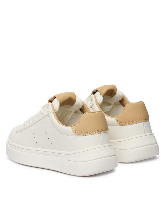 Calvin Klein Sneakers Calvin Klein Low Cut Lace-Up V3X9-83301-1355A M Bianco