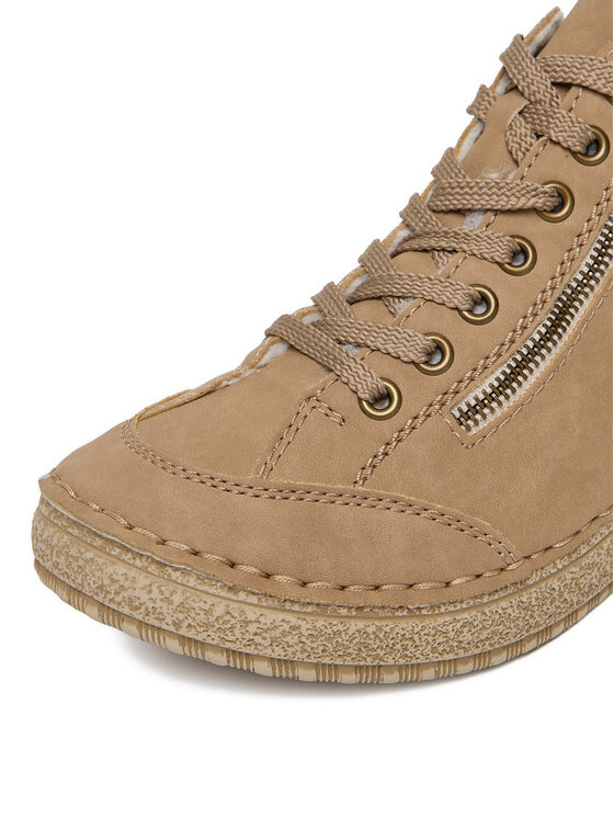 Rieker Sneakersy Rieker 50903-20 Béžová