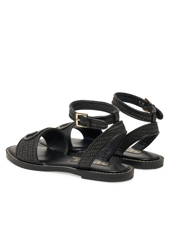 Guess Szandál Guess FLJSIY FAB03 Fekete