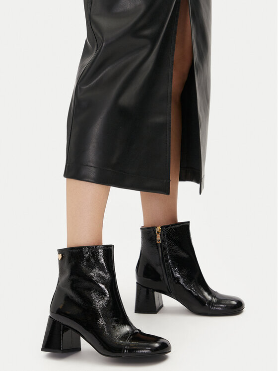 LOVE MOSCHINO Členková obuv LOVE MOSCHINO JA21117G0LII0000 Čierna