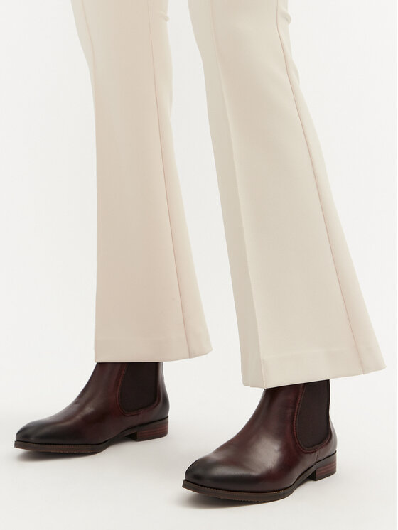 Pikolinos Členková obuv s elastickým prvkom Pikolinos W4D-8637ST Hnedá