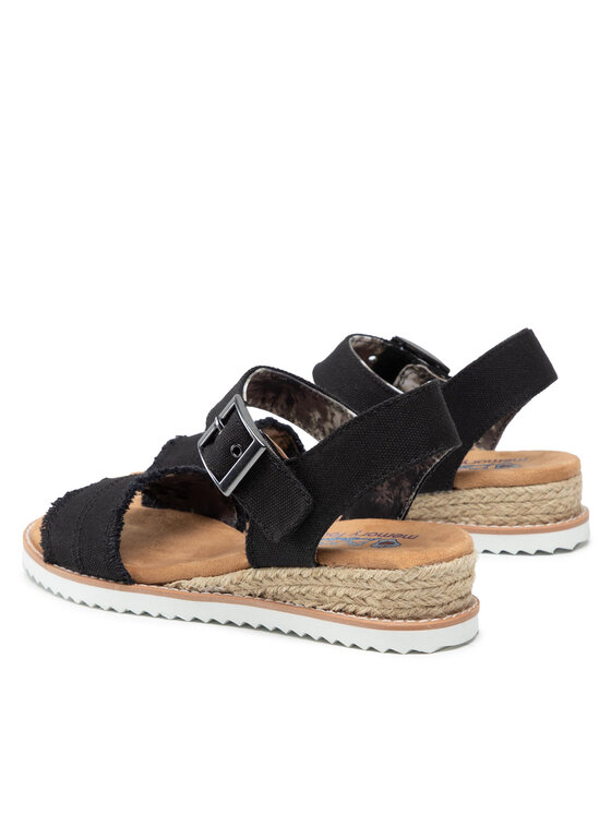 Skechers Espadrillas Skechers BOBS Adobe Princess 113541/BLK Nero