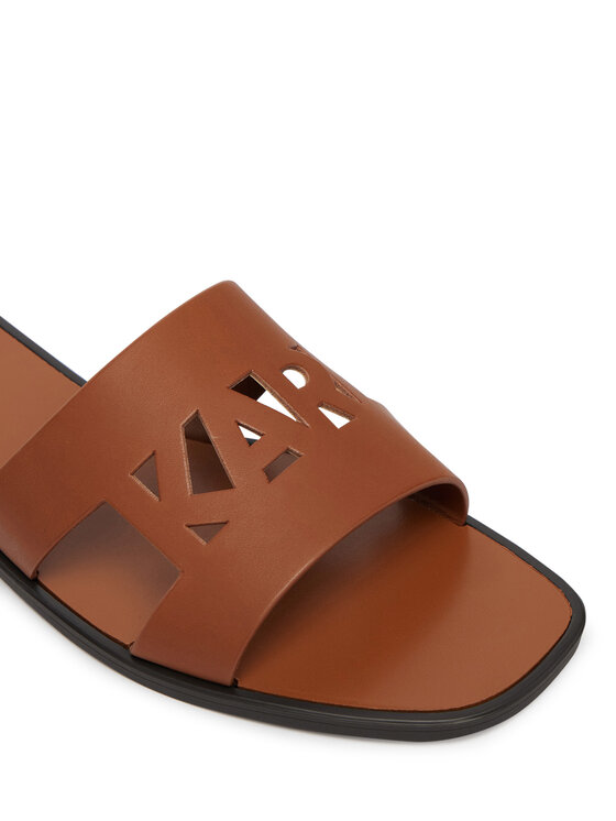 KARL LAGERFELD Шльопанці KARL LAGERFELD Skoot III KL80405C Коричневий