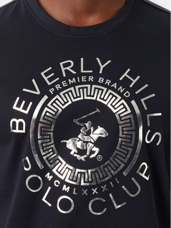 Beverly Hills Polo Club Beverly Hills Polo Club Camiseta M1342 Azul marino Regular Fit
