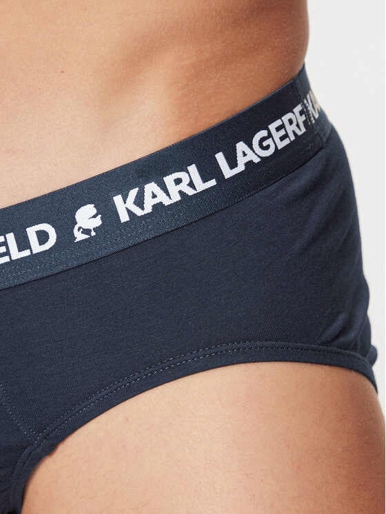 KARL LAGERFELD KARL LAGERFELD Komplet spodnjih hlač slip﻿ A1M47152 Pisana