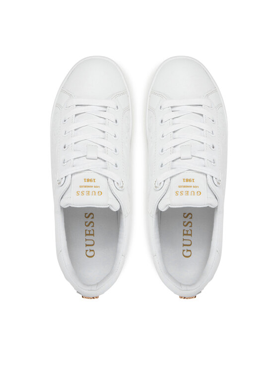 Guess Снікерcи Guess FLJRON FAL12 Білий