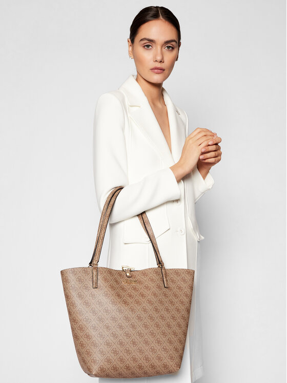 Guess Kabelka Guess Alby (SS) HWSS74 55230 Hnedá