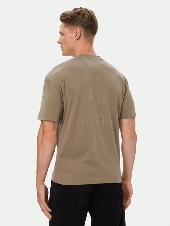 C.P. Company C.P. Company Camiseta 21CMTS166A005100W Beis Regular Fit