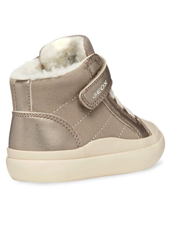 Geox Šnurovacia obuv Geox B Gisli Girl B461ME 0AUAJ C5005 S Béžová