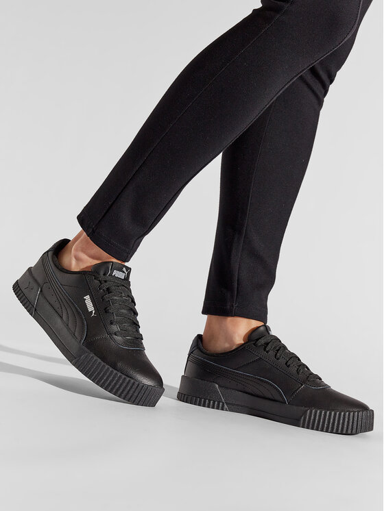 Puma Сникърси Puma Carina L Jr 370677 18 Черен
