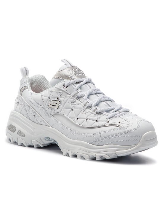 Skechers Snīkeri Skechers D'lites Glamour Feels 13087/WSL Balts