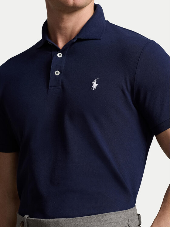 Polo Ralph Lauren Polo Ralph Lauren Pólóing 710941439003 Sötétkék Custom Slim Fit